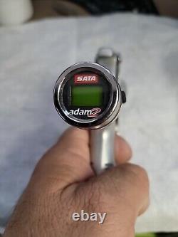 Sata 4400B 1.0 SR HVLP, WITH SATA ADAM 2 AIR MICROMETER. USED