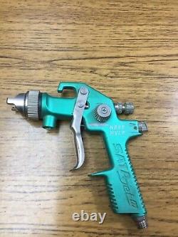 Sata Jet H NR95 HVLP Spray Gun Teal Green Made in Germany