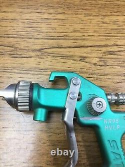 Sata Jet H NR95 HVLP Spray Gun Teal Green Made in Germany