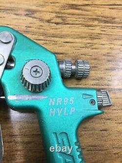 Sata Jet H NR95 HVLP Spray Gun Teal Green Made in Germany