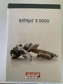 Sata Jet X Spray Gun 5500 HVLP 1.3 Fluid Tip I Pattern Digital 1062017