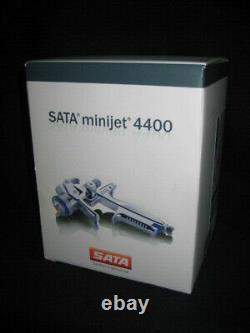 Sata Minijet 4400 HVLP 1.2 SR + Re-Usable Sata QCC. 125cc Cup. NEW SEALED BOX