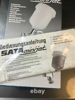 Sata Minijet HVLP 1.0 Mm nozzle Spray Gun Made in Germany NEW