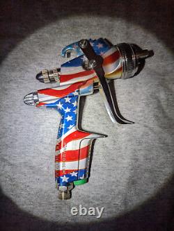 Sata jet 3000 b rp & HVLP pair of limited edition, soccer edition and liberty