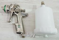 Sata satajet 2000 1.3 HVLP 2 digital spray gun with brand new spraygun cup / pot
