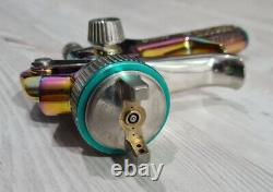 Sata satajet 2000 1.3 HVLP spray gun spraygun rainbow edition + brand new cup