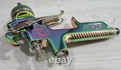 Sata satajet 2000 1.3 HVLP spray gun spraygun rainbow edition + brand new cup