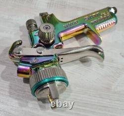 Sata satajet 2000 1.3 HVLP spray gun spraygun rainbow edition + brand new cup