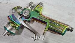 Sata satajet 2000 1.3 HVLP spray gun spraygun rainbow edition + brand new cup