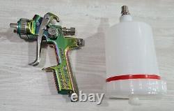 Sata satajet 2000 1.3 HVLP spray gun spraygun rainbow edition + brand new cup