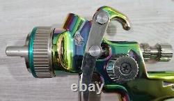 Sata satajet 2000 1.3 HVLP spray gun spraygun rainbow edition + brand new cup