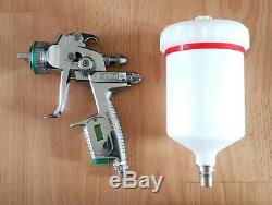 Sata satajet 3000 b 1.3 HVLP Digital spraygun with new sata spray gun cup / pot
