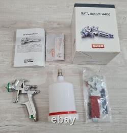 Sata satajet 4400 minijet spray gun 1.0 HVLP SR midijet spraygun 198077 + cup