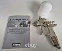 Sata satajet Minijet 4 Spraygun 1.0 HVLP Mini Jet Brand New + spray gun Cup