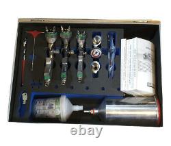 Sata spray case! Jet 5000 B HVLP, Jet 100 B F HVLP, Minijet 4400 B HVLP, Cup
