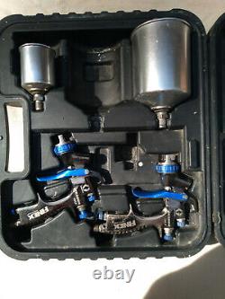 Sharpe Finex FX3000 HVLP spray gun kit (Missing lids for cups)
