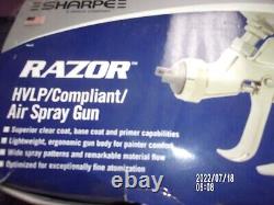 Sharpe Razor HVLP Compliant Paint Gun Spray Gun With Cup 253440