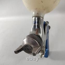 Sharpe SGF HVLP Blue Gravity Feed Spray Paint Gun With Tip And Cup