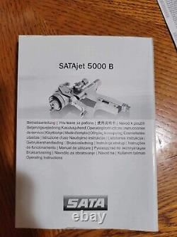 Signed Limited Edition Axalta SATA JET 5000 B HVLP Paint Spray Gun 1.3