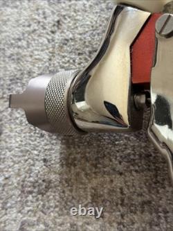 Snap On 1.3MM Red Saber Air Paint Spray Gun HVLP Gravity Feed BF813 Made In USA