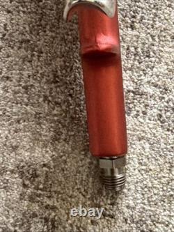 Snap On 1.3MM Red Saber Air Paint Spray Gun HVLP Gravity Feed BF813 Made In USA