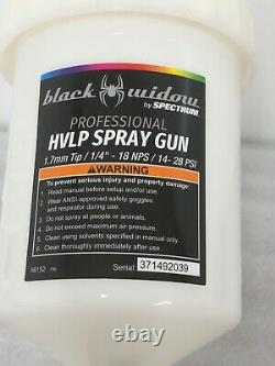 Spectrum BLACK WIDOW Professional HVLP Spray Gun BW-HVLP-1.7 (56152)