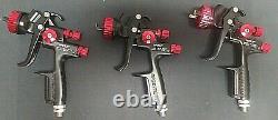 Spectrum Black Widow 56153 HVLP Professional Spray Guns Like New