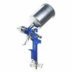 Spray Gun HVLP High Volume Low Pressure Gun 1.8+2.5mm Nozzles