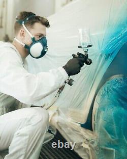 Spray Gun Paint HVLP Gravity Paint Gun Automotve Air Sprayer 1.4 1.8 2.0mm