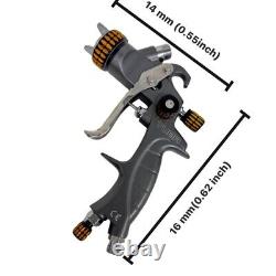 Spray Gun Paint HVLP Gravity Paint Gun Automotve Air Sprayer 1.4 1.8 2.0mm