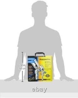 StartingLine HVLP Gravity Spray Gun Kit with 600cc & 250cc Cups Pro Results