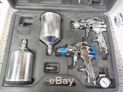 Starting Line HVLP Gravity Spray Gun Kit Automotive Tool Painting Equipment Aid