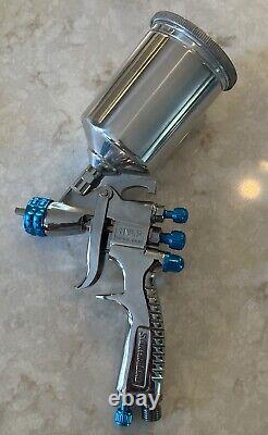 Starting Line Spray Gun Lot 3 Paint Guns/Canisters HVLP READ FAST SHIPPING