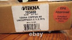 TEKNA HVLP Copper He Uncupped Gravity Feed Spray Gun, 1.2, 1.3, 7e7 P1-9 bar
