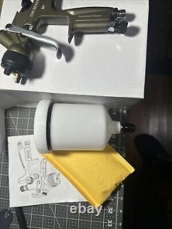 The BEAST PAINT GUN 1.3 Hvlp HTE FOR BASECOAT patented X nozzle design PAINTING