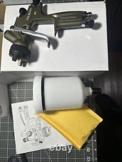 The BEAST PAINT GUN 1.3 Hvlp HTE FOR BASECOAT patented X nozzle design PAINTING