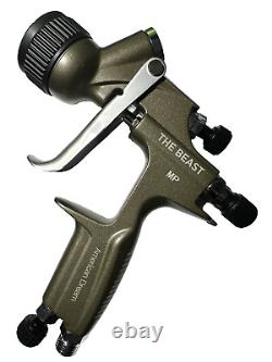 The BEAST PAINT GUN 1.3 Hvlp HTE FOR BASECOAT, plus REGULATOR, PRO QUALITY