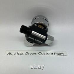 The BEAST PAINT GUN 1.3 Hvlp HTE FOR BASECOAT, plus REGULATOR patented x nozzle