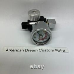 The BEAST PAINT GUN 1.3 Hvlp HTE FOR BASECOAT, plus REGULATOR patented x nozzle