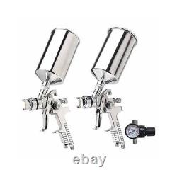 Titan 3-Piece Dual Setup HVLP Spray Gun Set 19100 Titan 3-Piece Dual Setup HVLP Spray Gun Set 19100