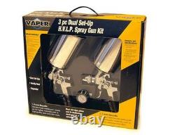 Titan 3-Piece Dual Setup HVLP Spray Gun Set 19100 Titan 3-Piece Dual Setup HVLP Spray Gun Set 19100