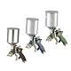 Transtar 6617 1.7 Mm Hvlp Gravity Feed Spray Gun With 600 Mil Aluminum Cup
