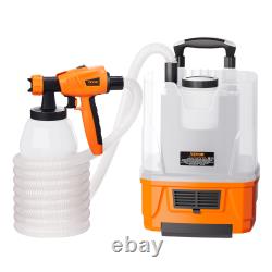 VEVOR Paint Sprayer HVLP Spray Gun 1300ml Container 3 Spray Patterns 4/5 Nozzles