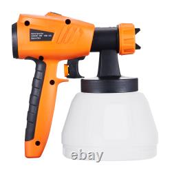 VEVOR Paint Sprayer HVLP Spray Gun 1300ml Container 3 Spray Patterns 4/5 Nozzles