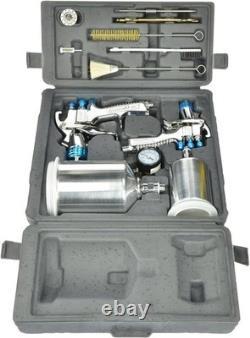 Versatile 2.7 HVLP Spray Gun with Cleaning Brush Set and Maintenance Tools