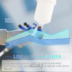 Versatile HVLP Paint Gun with Lightweight Design & 600ml Capacity Aluminium Cup