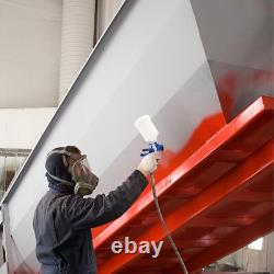 Versatile HVLP Paint Gun with Lightweight Design & 600ml Capacity Aluminium Cup