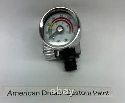 WIDOW KILLER basecoat PAINT GUN 1.3 HVLP, HTE, with regulator, PATENTED NOZZLE