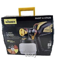 Wagner Flexio 3500 Handheld HVLP Paint Sprayer for Paint And Stain TESTED