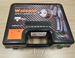 Walcom Spray Gun Genesi Carbionio 360 Evo HVLP 1.4L Kit with Anti UV Gravity Cup